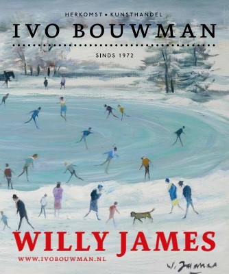 Digitale catalogus met winterse werken van Willy James