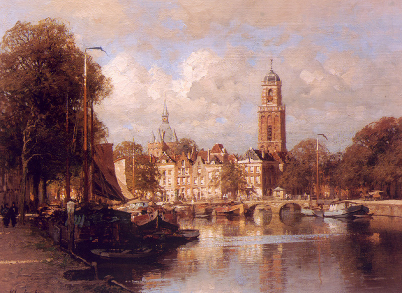 Gezicht op Zwolle