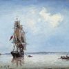 Entrée du Port d’Honfleur ( marée montante) 