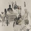 Straattafereel Parijs ca 1906